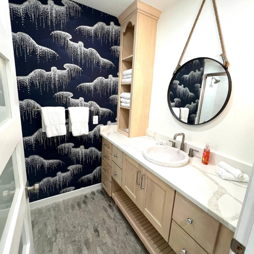 Bathroom makeover in Corpus Christi, TX by Tukasa Creations