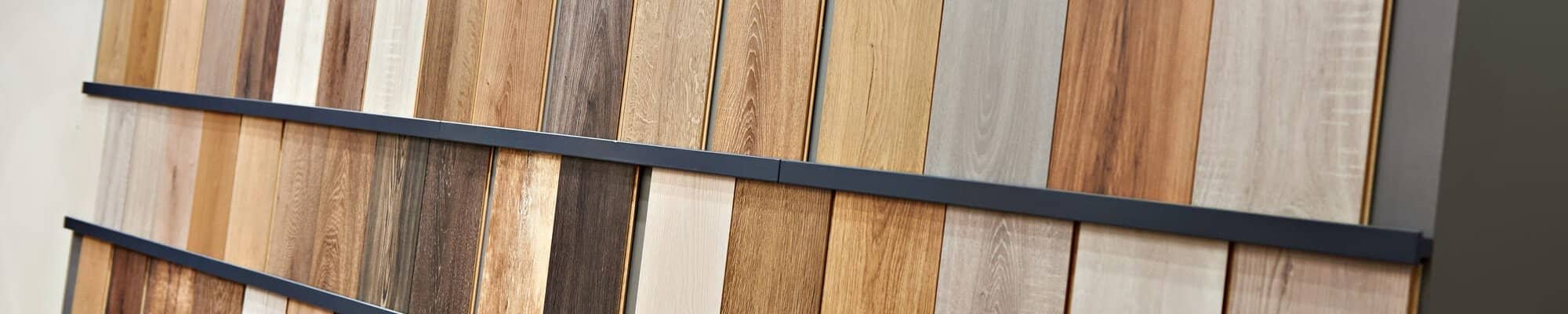 Flooring Samples in a Corpus Christi TX showroom
