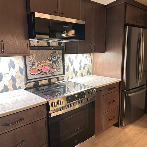 Kitchen backsplash remodel in Chapman Ranch, TX